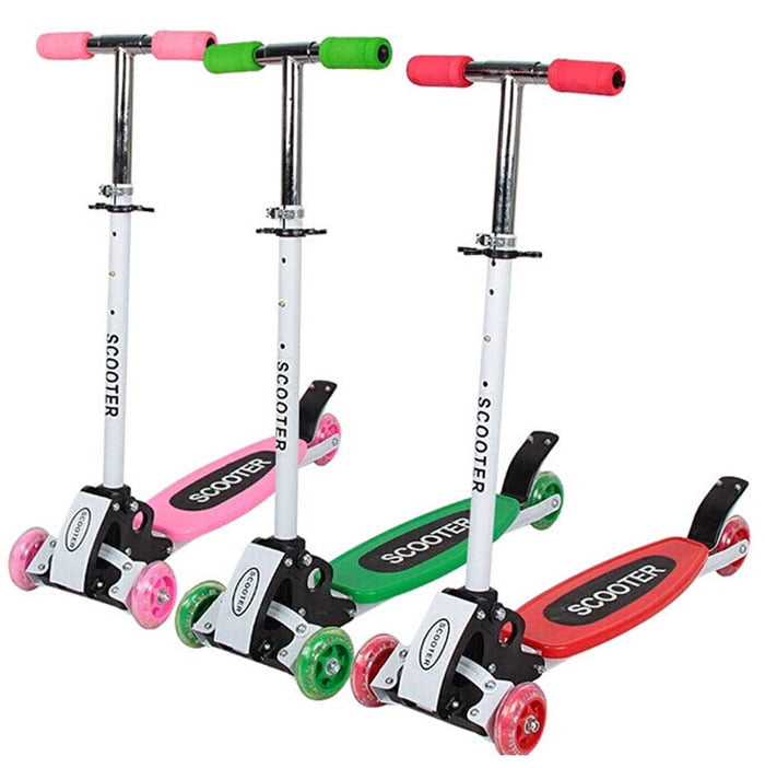 Kids Smart Skate Light Wheel Scooter For Kids Weight Capacity Upto 75Kg - 3 To 12 Years Kids - 8029 