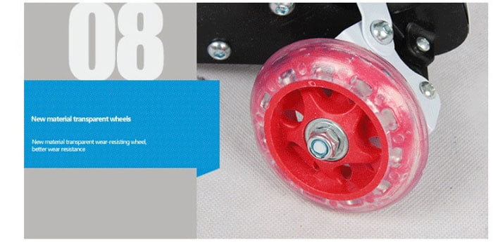 Kids Smart Skate Light Wheel Scooter For Kids Weight Capacity Upto 75Kg - 3 To 12 Years Kids - 8029 