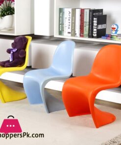 Appollo Modern Design S Shape Plastic Stackable Chair for Kids (Appollo)- 1pcs