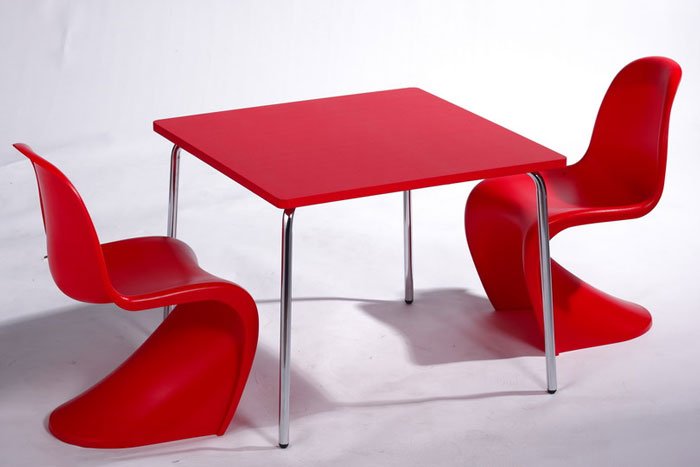 Appollo Modern Design S Shape Plastic Stackable Chair for Kids (Appollo)- 1pcs