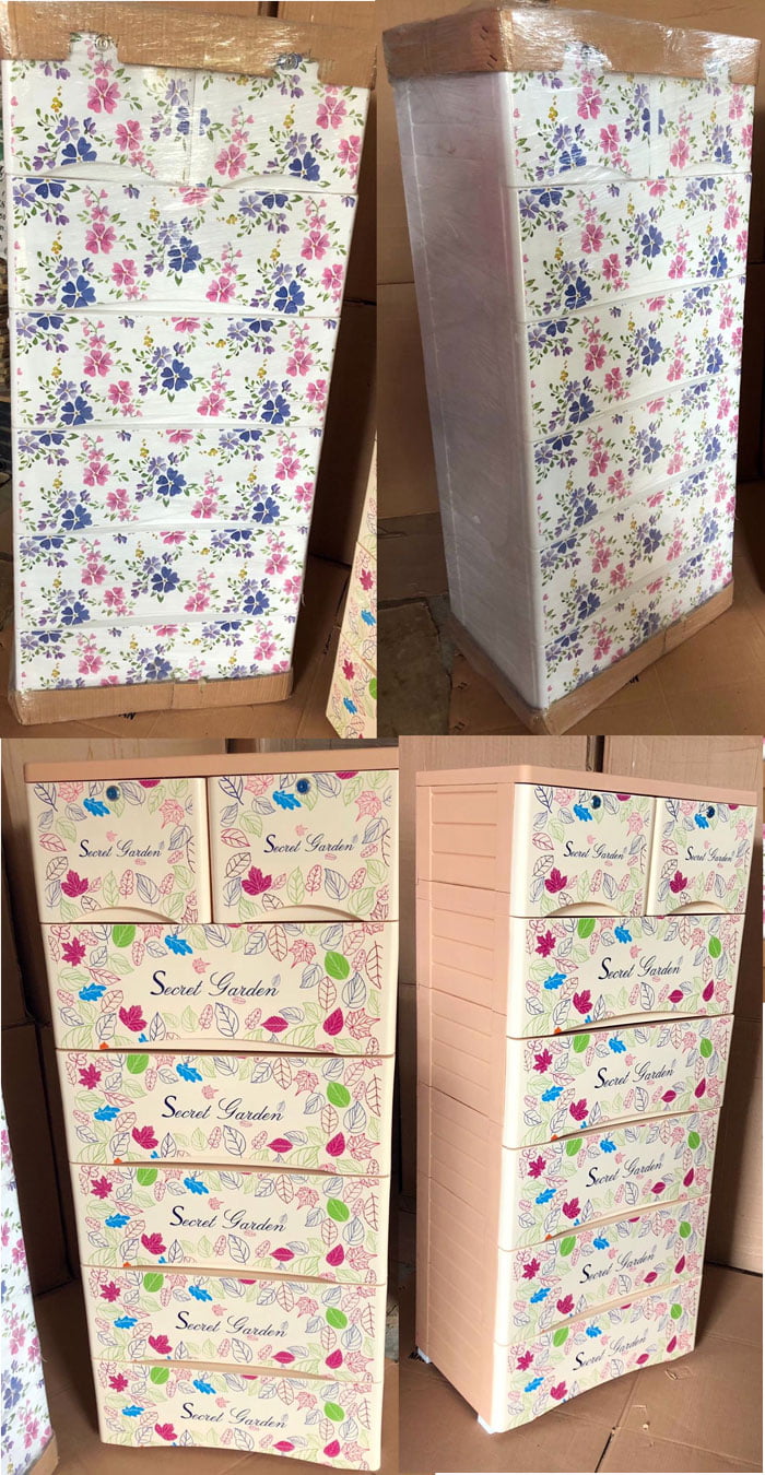 Phoenix Portable Storage Drawer Jumbo 5 + 2