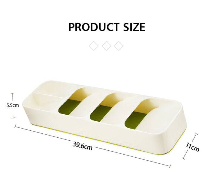 Plastic Drawer Cutlery Organizer Cutlery Tray