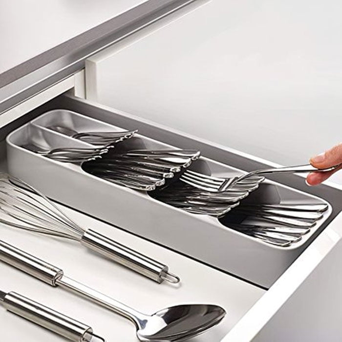 Plastic Drawer Cutlery Organizer Cutlery Tray