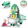 Pretend Play Kids Airplane 2 in 1 Kids Toys Air Doctor 30 Pcs Play Set