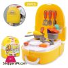 Pretend Play Kids Little Chef Play Set Backpack