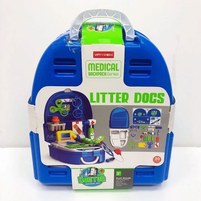 Pretend Play Kids Little Doctor Play Set Backpack