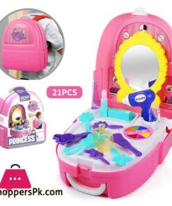 Pretend Play Kids Princess Dresser Play Set Backpack