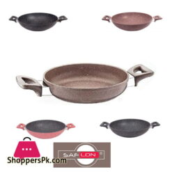 Saflon Granit Line Deep Wok 28 cm Turkey Made
