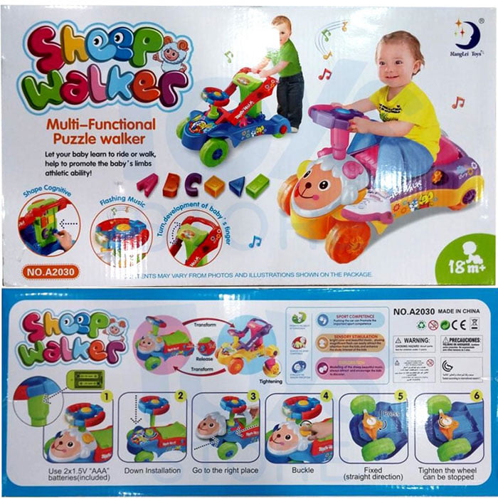 Sheep Walker Push Car A2030