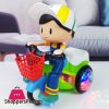 Stunt Electric Tricycle Toy Car Lighting Effect 360 ° Rotating