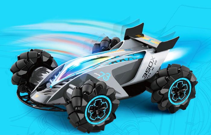 Z109 Remote Control Turbo Drifter Car Cool Stunt Drifting Car 360° Add Water Smoke Released