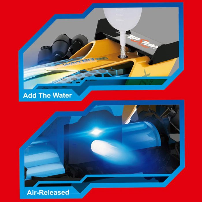 Z109 Remote Control Turbo Drifter Car Cool Stunt Drifting Car 360° Add Water Smoke Released