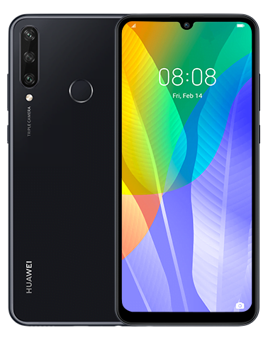 Huawei Y6p (4G, 3GB 64GB, Midnight Black) With Official Warranty