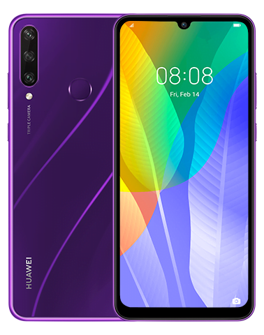 Huawei Y6p (4G, 3GB 64GB, Phantom Purple) With Official Warranty