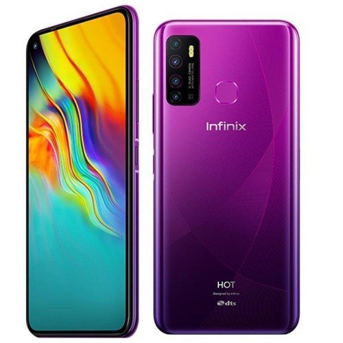 Infinix Hot 9 Dual Sim (4G, 4GB, 128GB, Violet) With Official Warranty