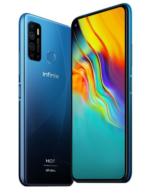 Infinix Hot 9 Play (4G 4GB 64GB Ocean Wave) With Official Warranty
