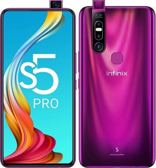Infinix S5 Pro (4G, 6GB, 128GB,Violet ) With Official Warranty