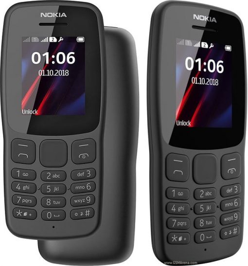 Nokia 106 (2018) Dual Sim With 1 Year Official Warranty