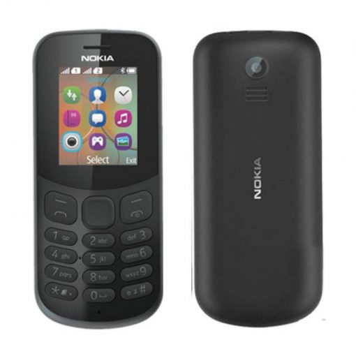 Nokia 130 (Dual Sim,Black) With 1 Year Official Warranty