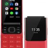 Nokia 2720 Flip Red With Official Warranty