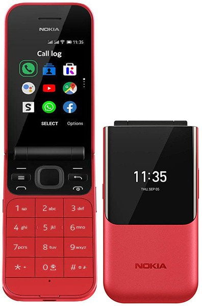 Nokia 2720 Flip Red With Official Warranty