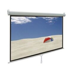 Screen 6'x6' Electric Motorised Wall Mount with Remote-in-Pakistan