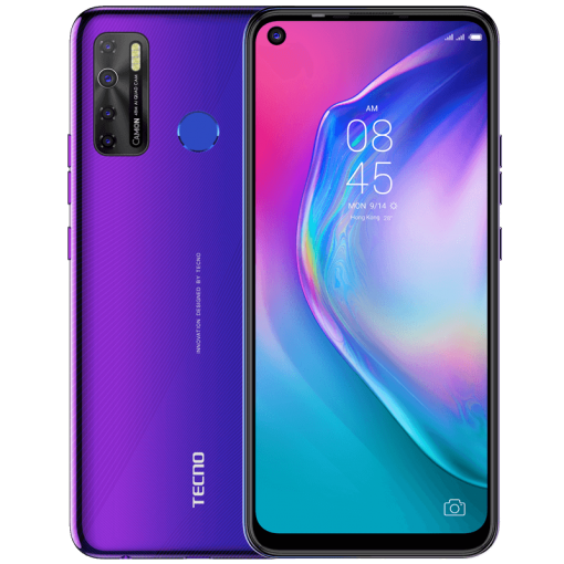 Tecno Camon 15 (4G, 4GB, 64GB,Fascinating Purple) With Official Warranty
