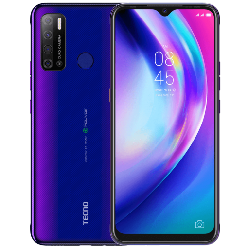 Tecno Pouvoir 4 Pro (4G 6GB 128GB Fascinating Purple) With Official Warranty