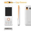 VGO TEL I20 White Orange with Official Warranty