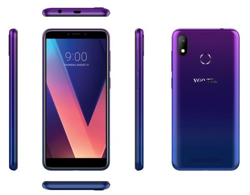 VGO TEL Smart 4 Blue Purple with Official Warranty
