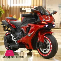 12v Kids Ride on Bike Kawasaki Ninja H2 Metallic Color
