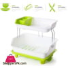2 Layer Multipurpose Dish Rack Kitchen Storage Drain And Dry Rack Am-1010