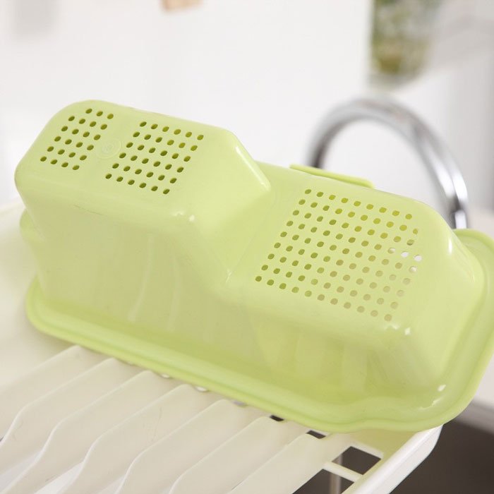 2 Layer Multipurpose Dish Rack Kitchen Storage Drain And Dry Rack Am-1010