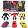 2 In 1 Transformer Robots Car Toys