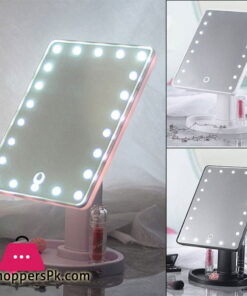 22 LED Touch Screen Makeup Mirror Tabletop Cosmetic Vanity light up Mirror