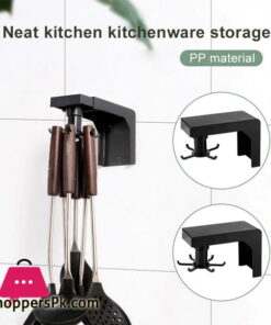 360 Rotating Kitchen Hook Easy Movable Shovel & Spoon