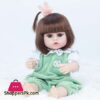 38CM Reborn Vinyl Newborn Baby Doll Toy For Girl