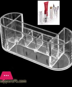 Acrylic Makeup and  Lipstick Organizer Cosmetic Brush Holder 8 Slots