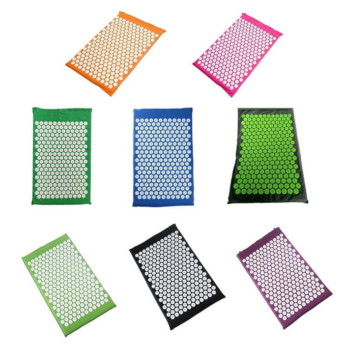 Acupressure Massage Mat Muscle Stress Relief Acupuncture Yoga Mat
