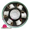 Angela Ceramic Tea Cup Coffee Cup Set with Saucer European Golden Hand Cup Saucer Set of 6 Pcs White