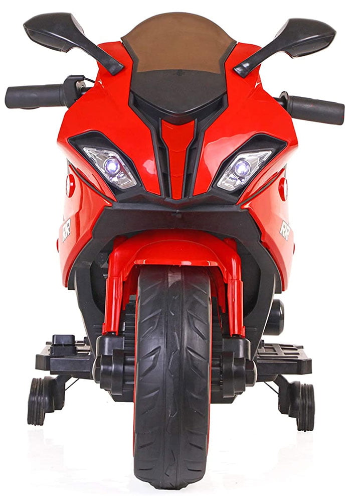 Bmw S1000Rr Superbike With Hand Race Foot Brake Rechargeable Battery Operated Ride-On For Kids (2 To 9 Years) Metallic Color