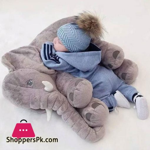 Baby Elephant Pillow Toddler Sleeping Elephant Stuffed Plush Pillows Soft Plush Stuff Toys