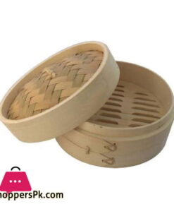 Bamboo Momo Dumping Steamer - 20cm