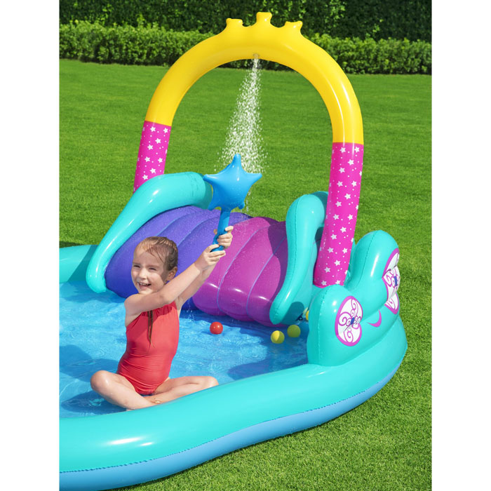 Bestway Magical Unicorn Carriage Play Center - 53097