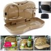 Car Food Tray with Bottle Cup Holder Travel Dining Tray