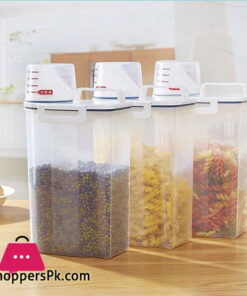 Cereal Grain Bean Rice Plastic Storage Container 2.5 KG