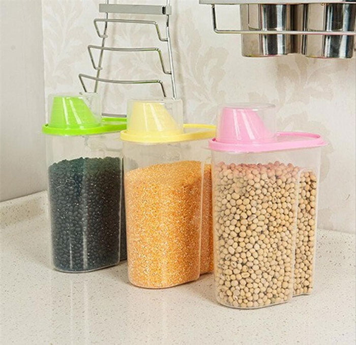 Cereal Grain Bean Rice Container Box ( Large ) ( 2.5-Liter )