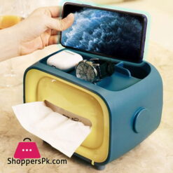 Cute Mini TV Shape Tissue Holder Storage Box Container