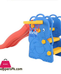 Edu Plays Play Center “ELEPHANT” WITH BASKETBALL HOOP Slide For Kids WJ-311