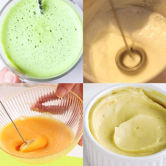 Hand Liquid Mixer And Coffee Mixer Creamy Foam Maker Juice Maker Rechargeable System